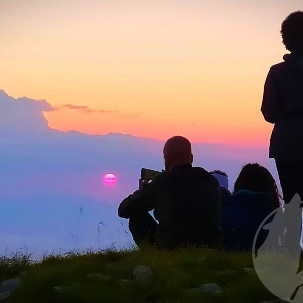 trekking tramonto sul corno grande