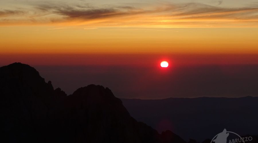 tramonto gran sasso